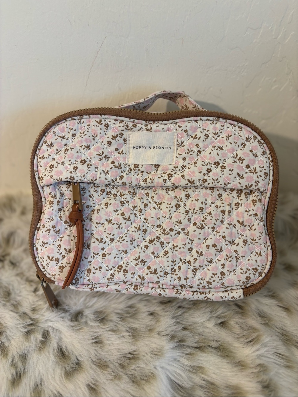 Poppy & Peonies Cosmetic case.